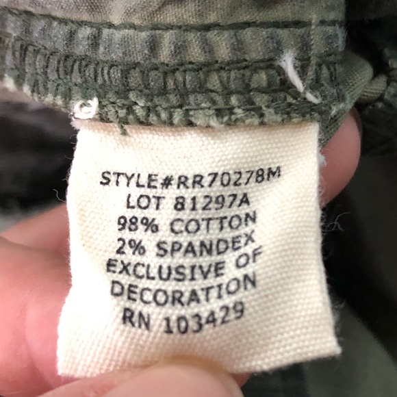 Marrakech x Anthropologie Green Moto Style Pants Ankle Zip Detail - Picture 12 of 13